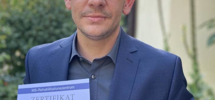 Dr. Becker Kiliani-Klinik erneut für Multiple Sklerose-Behandlung ausgezeichnet