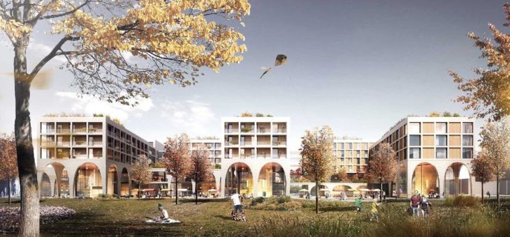 Perlach PLAZA – Rohbau für neues Quartierszentrum in Neuperlach schreitet voran