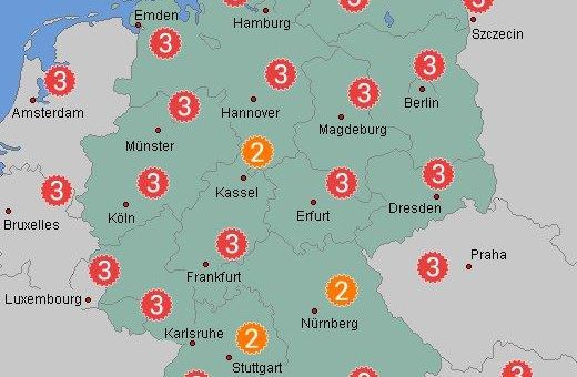 Vorschau für den Pollenflug am Wochenende