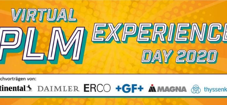 Virtual PLM eXperience Day am 22.09.2020