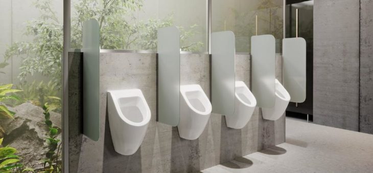 Berührungslose Urinal-Spültechniken von Viega