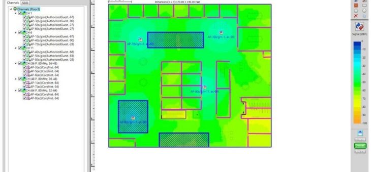 WLAN-Netzwerke exakt planen – der AirMagnet Planner macht’s möglich