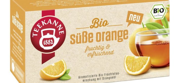 Purer Bio-Geschmack im Teeglas mit „Bio Waldbeere“ und „Bio Süße Orange“ von TEEKANNE