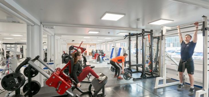 ELA-Interimsräume für Fitnessstudio in Aue überzeugen