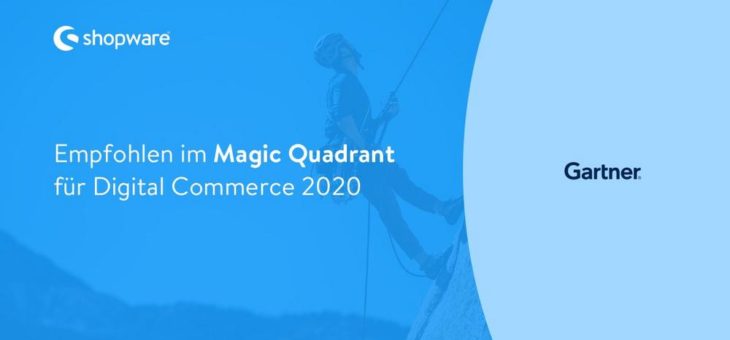 Shopware erstmals Teil von Gartners Magic Quadrant