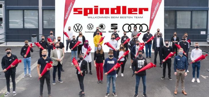 Erfolgreicher Start mit Abstand: 27 junge Nachwuchstalente geben Vollgas bei Spindler