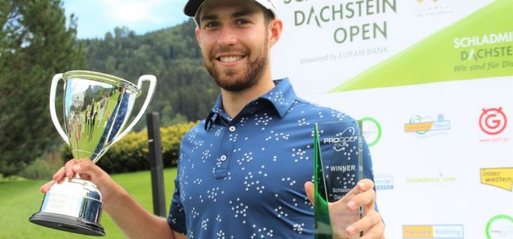 Der dritte Saisonsieg: Thomas Rosenmüller steigt direkt auf zur Challenge Tour