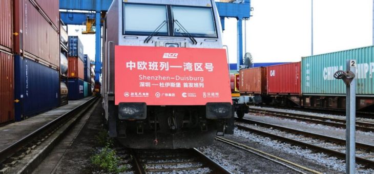 Chinesische Sinotrans etabliert Zugverbindung zwischen Shenzhen und Duisburg