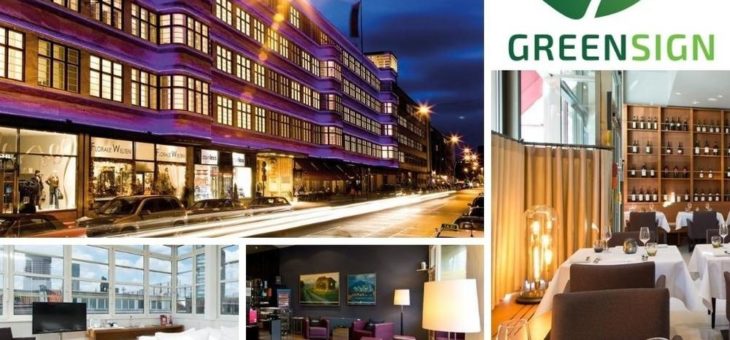 Klassische Eleganz und moderner Charme sind nun vereint mit Nachhaltigkeit – GreenSign Level 4 für das Ellington Hotel Berlin