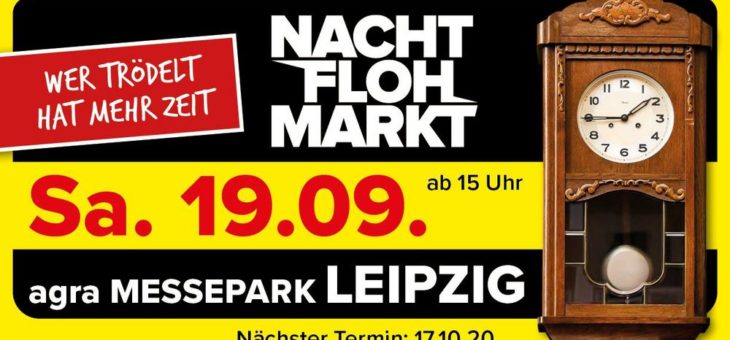 Erster Nachtflohmarkt im agra Messepark nach der Corona-Zwangspause