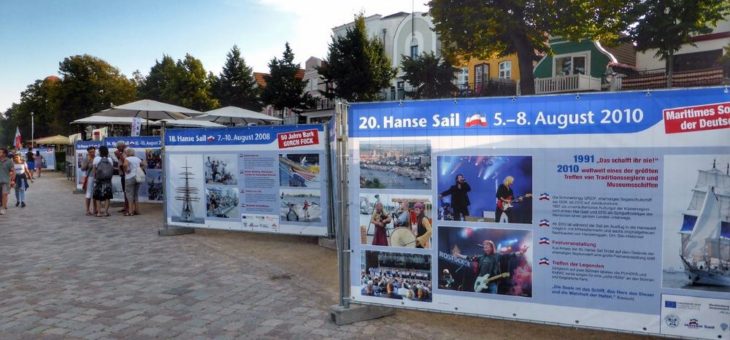 Geschichte der Hanse Sail in Warnemünde zu erleben