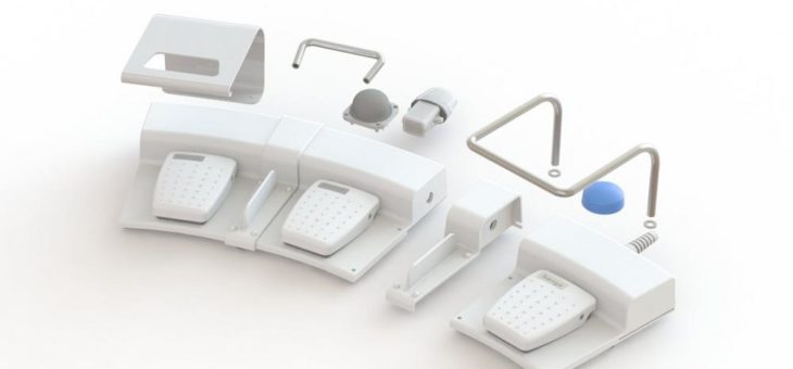 Herga’s modular footswitch system now has individual 60601-1 medical approval: Herga announces a flexible and globally unique approach for medically approved footswitches