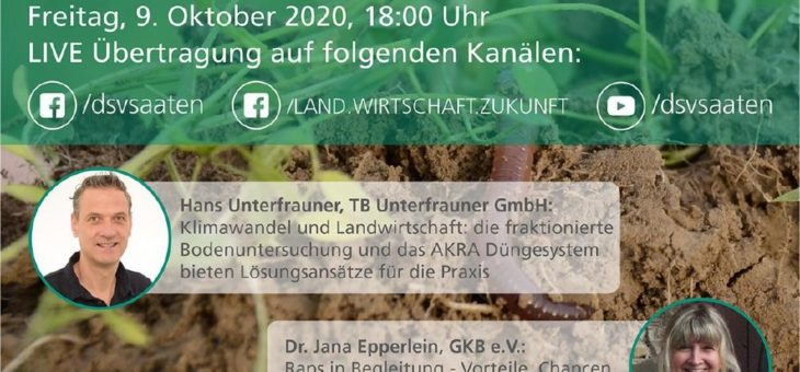 Bodenseminar wird live übertragen