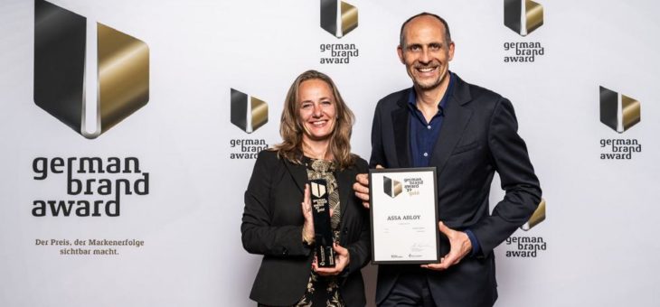 ASSA ABLOY mit German Brand Gold Award 2019 ausgezeichnet