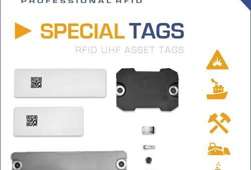 iDTRONICs RFID On-Metal Asset Tags