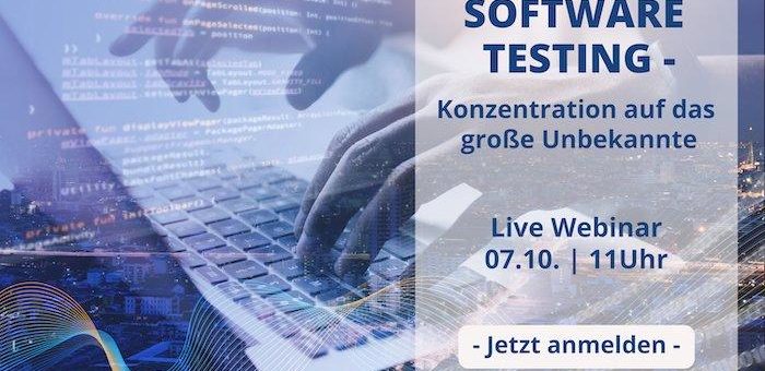 Software Testing – Konzentration auf das große Unbekannte