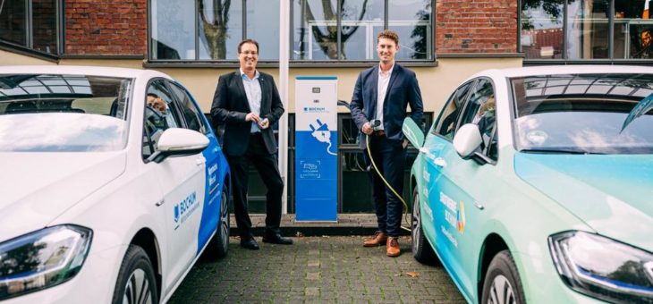 Besonderer Service für Mieterinnen und Mieter: E-Ladesäulen für Bochumer Technologiezentren