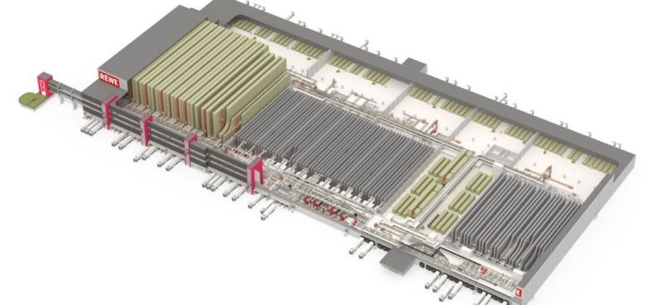 REWE erweitert mit WITRON Logistikzentrum in Neu Isenburg