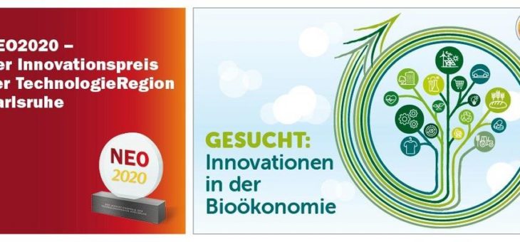 Finalisten Innovationspreis NEO2020-Bioökonomie nominiert