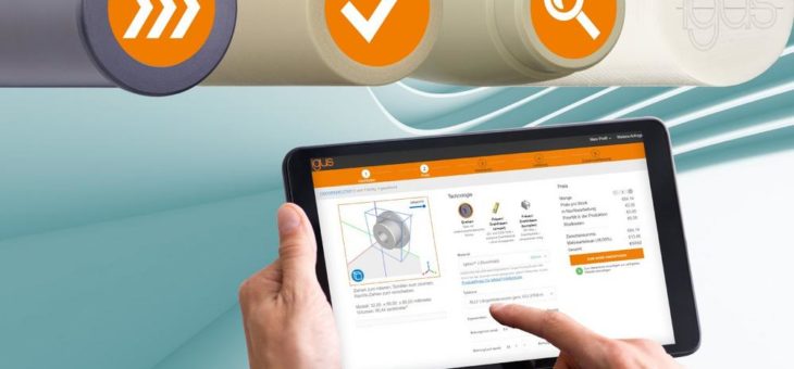 igus Online CNC-Service: Schnell, einfach & transparent zum individuellen Tribo-Bauteil