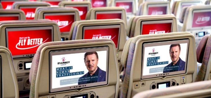 Emirates unterstützt Aufklärung über Menschenhandel mit Kurzfilm an Bord