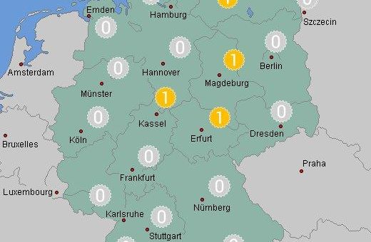 Vorschau für den Pollenflug am Wochenende