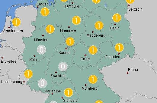 Vorschau für den Pollenflug am Wochenende