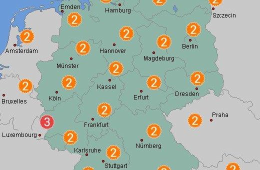 Vorschau für den Pollenflug am Wochenende