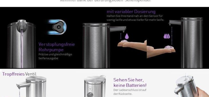 simplehuman gegen Covid-19: Für mehr Hygiene in Ihrem Haushalt