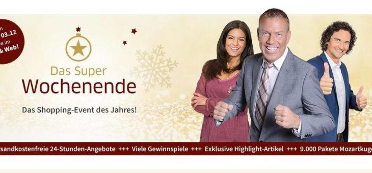 Das Super-Wochenende bei 1-2-3.tv