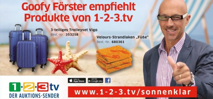 1-2-3.tv und sonnenklar.TV starten Kooperation