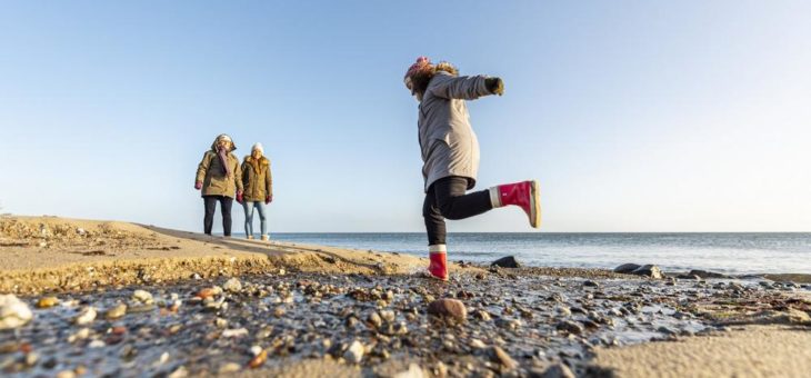 Eine Reise an die winterschöne Ostsee-Schleswig-Holstein