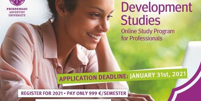 Neuer Online-Studiengang an der Hochschule: M.A. Development Studies