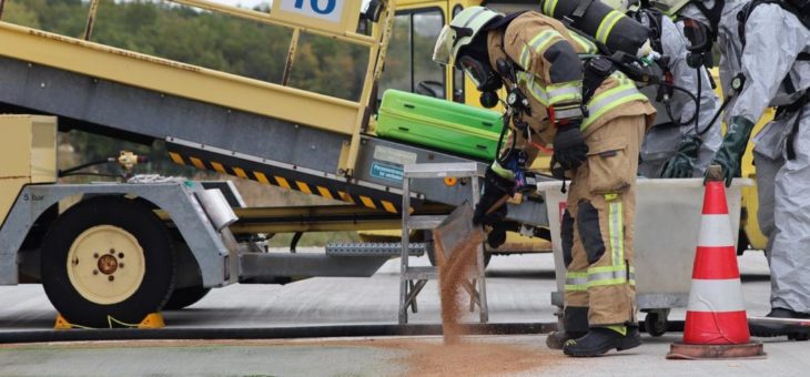 Übung: Flughafen probte Notfallverfahren