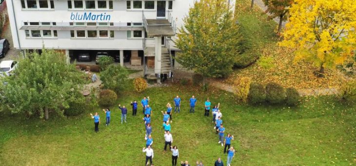 Lüftungsunternehmen bluMartin: 10 Jahre im Aufwind