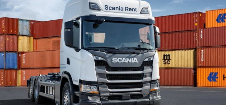 Scania Rent bietet auch Kühlfahrzeuge und Kipper zur Miete