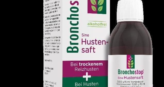 Bronchostop® hilft in jeder Phase des erkältungsbedingten Hustens