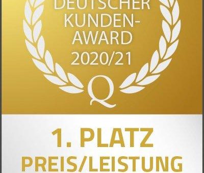 Deutscher Kunden-Award 2020/21