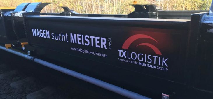 TX Logistik investiert in moderne Güterwagen für Intermodaltransporte