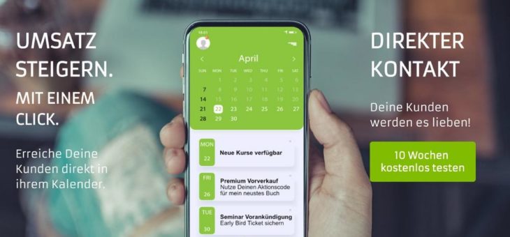 Werbung 4.0: Mit Jumpbird abonnieren Fans Kalender von Unternehmen