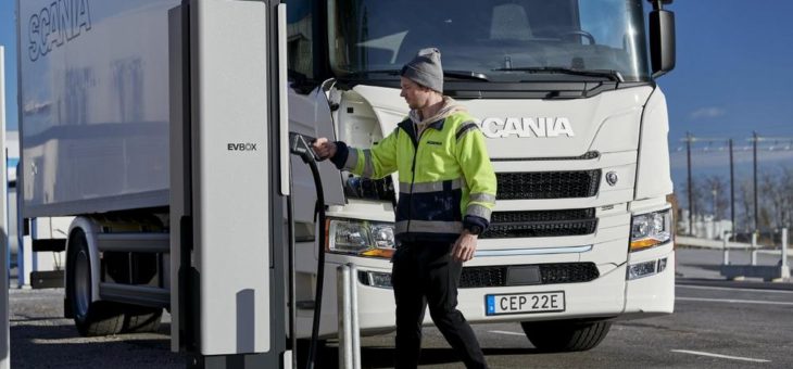 Scania, EVBox und Engie bündeln ihre Kräfte, um die Entwicklung von Elektro-LKWs und -Bussen in Europa zu beschleunigen