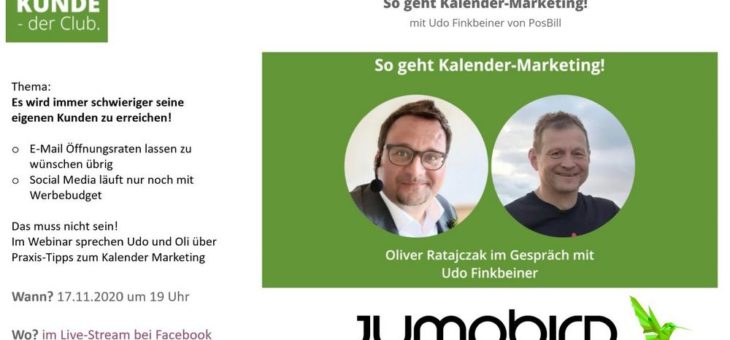 Kalender Marketing ist die Zukunft. Darüber sind sich auch Experten einig