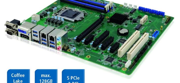 MB997: ATX-Motherboard für Intel® Core™ und XEON® Prozessoren der 9. Generation