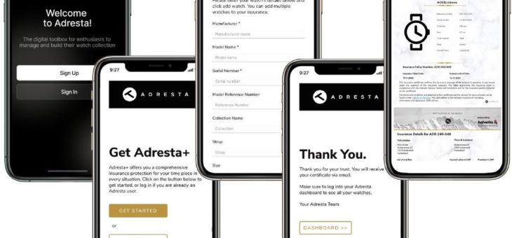Helvetia bietet neu Wertsachenversicherungen für Uhren via Adresta an
