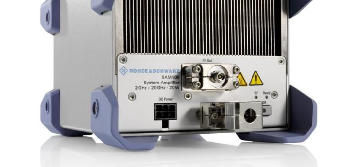 Neuer Systemverstärker von Rohde & Schwarz für Geräte im Mikrowellenbereich