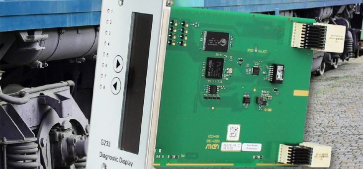 CompactPCI-Serial-Diagnose-Karte mit Front-Display