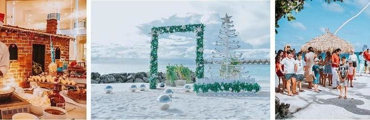 Hot Christmas! Das Emerald Maldives feiert Weihnachten unter Palmen