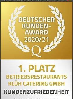 Klüh Catering als Branchen-Champion ausgezeichnet