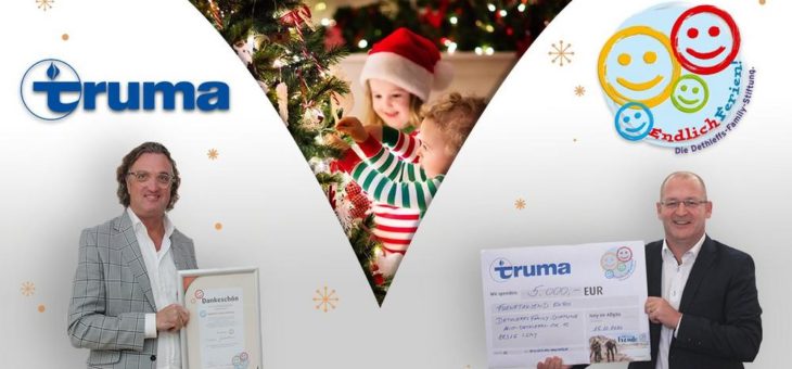 Truma spendet Dethleffs Family Stiftung 5.000 Euro