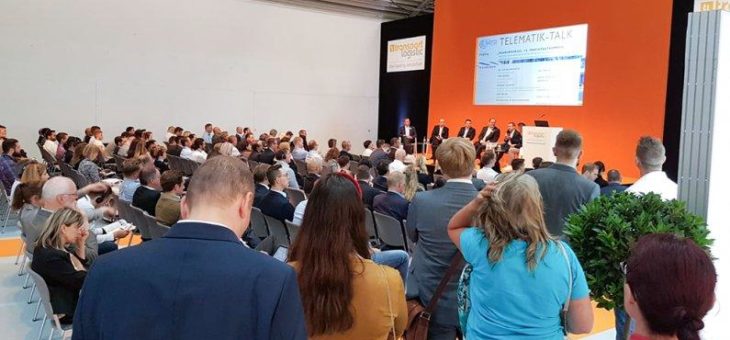 Podiumsdiskussion zur transport logistic 2021: Steigerung der Akzeptanz gegenüber Telematik im eigenen Betrieb